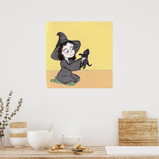 Eerste beroemdheden en staarten poster (Keuken)