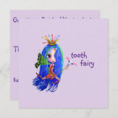 Eerste bezoek van de Tooth Fairy Cute Big Eye Doll Aankondiging (Voorkant / Achterkant)