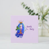 Eerste bezoek van de Tooth Fairy Cute Big Eye Doll Aankondiging (Staand voorkant)