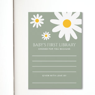 Eerste Bibliotheekkaart voor de Baby Kaart