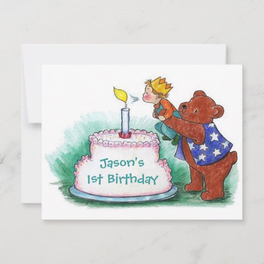 EERSTE BIEDDAGINA VAN DE PARTIJ INVITATIE BEER KAART (Voorkant)