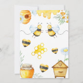 Eerste Bij-dag Ons Kleine Honing is EEN Bij Kaart (Achterkant)