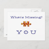 Eerste bijeenkomst van de wandelclub briefkaart (Voorkant / Achterkant)