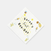 Eerste bijendag Honingbij verjaardag Servet (Hoek)