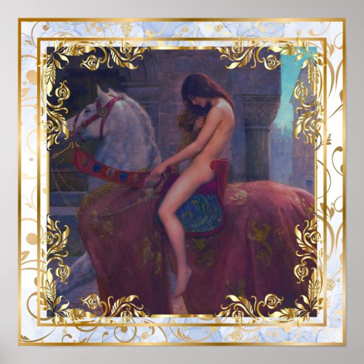 Eerste bijgewerkte versie van Lady Godiva... Poste Poster (Voorkant)