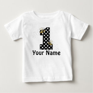 Eerste Birthday Bumble Bee Personalized T-shirt