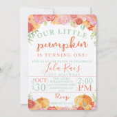 EERSTE BIRTHDAY INVITE KAART (Voorkant)