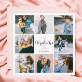 Eerste Birthday Modern Foto Uitnodiging