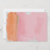 Eerste 'Birthday Party Tropic Oerwoud Invitation G Kaart (Achterkant)