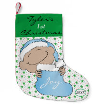 Eerste Blauw van kerstbaby