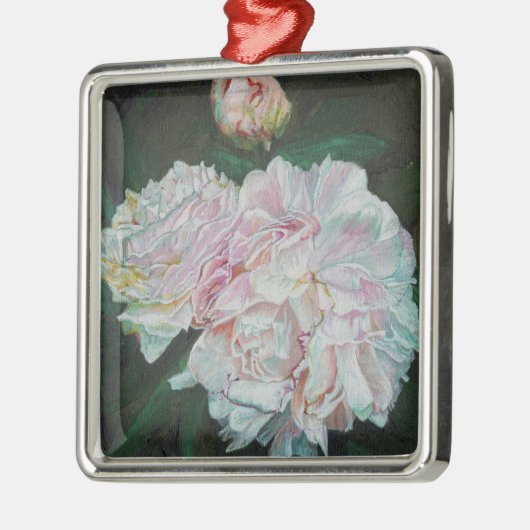 Eerste bloei 2012 metalen ornament (Links)