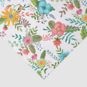 Eerste bloemen van de Heilige Communie | Weefselpa Tissuepapier (Detail)