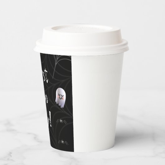 Eerste Boo Day Party Cup met deksel Papieren Bekers (Links)