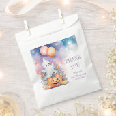 Eerste Boo-Day-viering - Ghost & Pumpkin Bedankzakje (Geknipt)