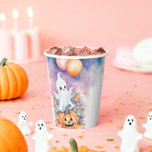 Eerste Boo-Day-viering - Ghost & Pumpkin Papieren Bekers