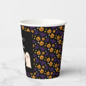 Eerste Boo-verjaardag Halloween Ghost 1e Verjaarda Papieren Bekers (Links)