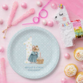Eerste Borden op jaarpapier van Cute Mouse Papieren Bordje (Feest)