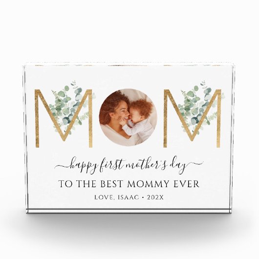 Eerste botanische letters Foto blok (Voorkant)