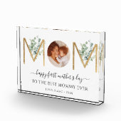 Eerste botanische letters Foto blok (Rechts)