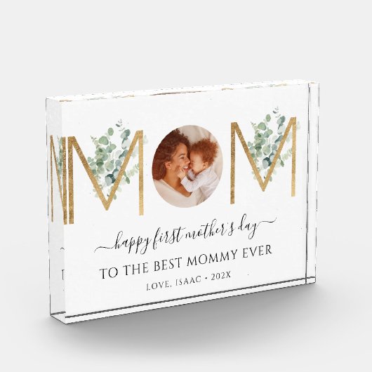 Eerste botanische letters Foto blok (Links)