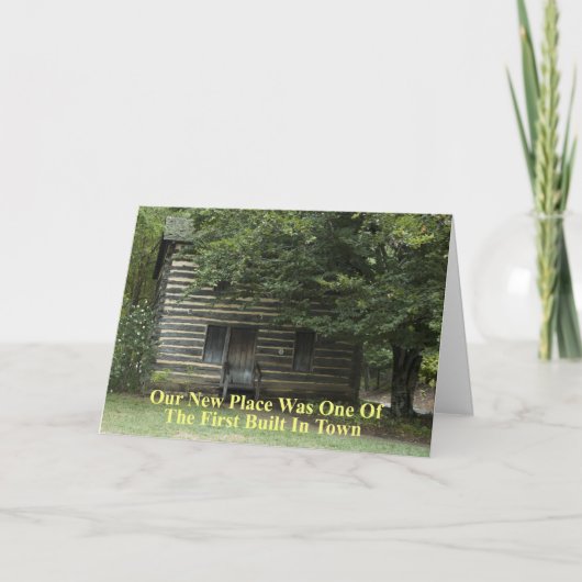 Eerste bouwstijl in stad - Grappig verandering van Aankondiging (Voorkant)