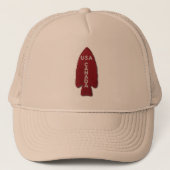 Eerste brigade van de speciale dienstmacht WW2 Dev Trucker Pet (Voorkant)