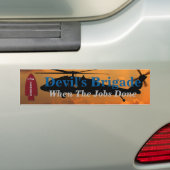 Eerste brigade van de speciale servicemacht SSF De Bumpersticker (Op auto)