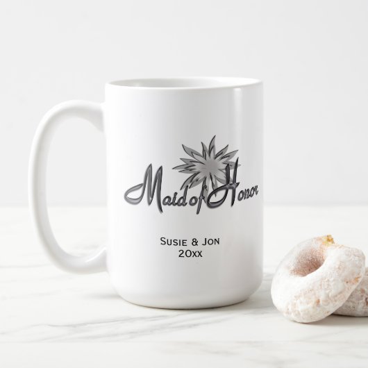 Eerste bruidsmeisje koffiemok (Met donut)