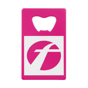 Eerste bus flesopener creditkaart flessenopener