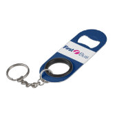 Eerste bus flesopener mini flessenopener (Voorkant Gekanteld)