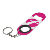 Eerste bus flesopener mini flessenopener (Voorkant Gekanteld)