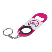 Eerste bus flesopener mini flessenopener (Voorkant Gekanteld)