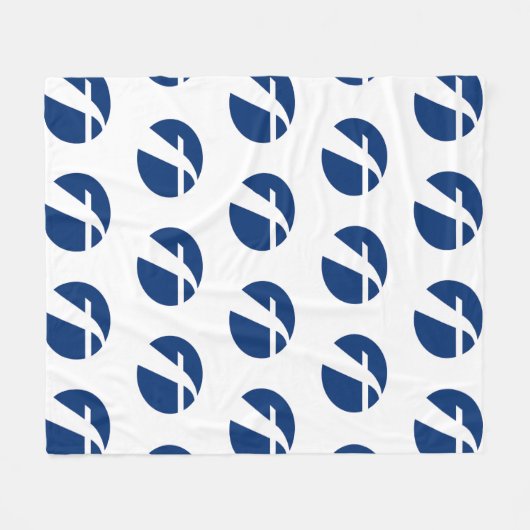 Eerste bus gooien deken (Voorkant (Horizontaal))