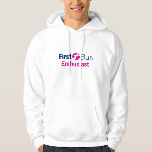 Eerste bus hoodie (Voorkant)
