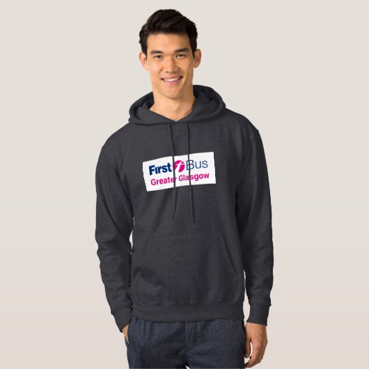 Eerste bus hoodie (Voorkant volledig)