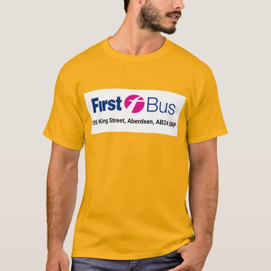 Eerste bus T-shirt (Voorkant)