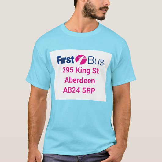 Eerste bus T-shirt (Voorkant)