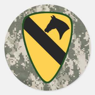 Eerste Calvary Division Ronde Stickers