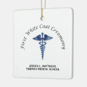 Eerste ceremonie van de Wit-witlaag Keramisch Ornament (Links)