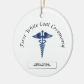 Eerste ceremonie van de Wit-witlaag Keramisch Ornament (Links)