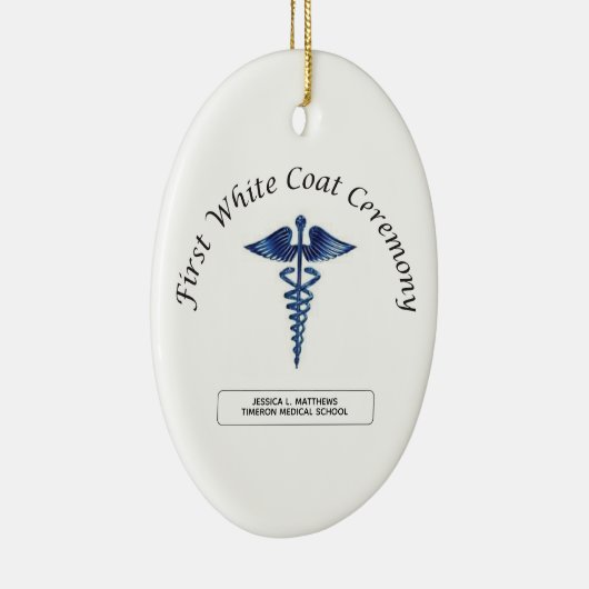 Eerste ceremonie van de Wit-witlaag Keramisch Ornament (Rechts)