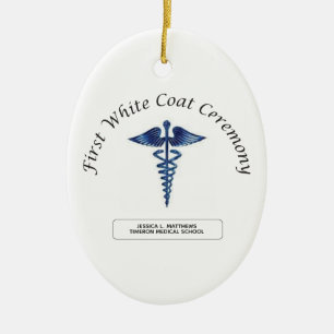 Eerste ceremonie van de Wit-witlaag Keramisch Ornament