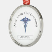 Eerste ceremonie van de Wit-witlaag Metalen Ornament (Links)