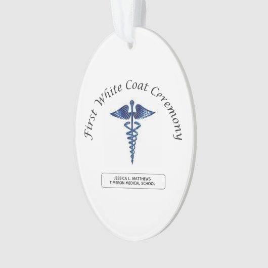 Eerste ceremonie van de Wit-witlaag Ornament (voorkant)