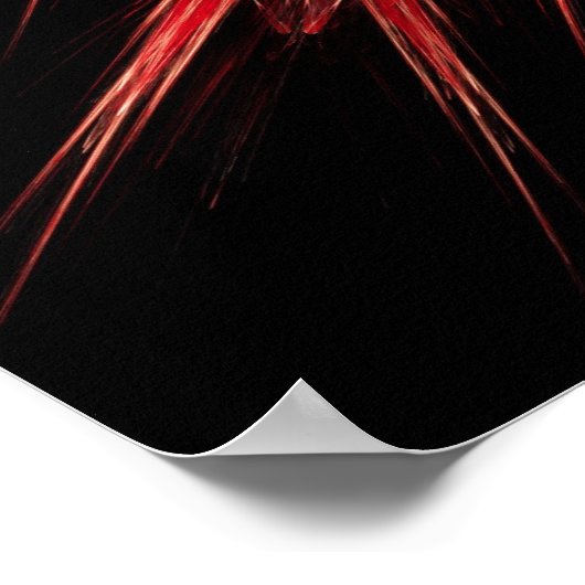 Eerste Chakra - Muladhara - wortelondersteuning Poster (Hoek)