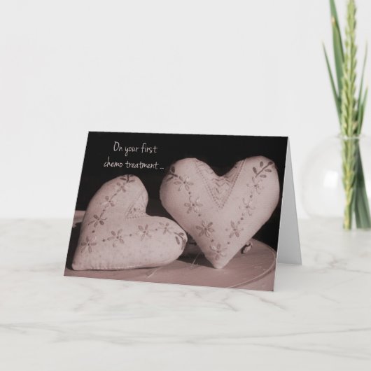 Eerste chemokuur Ik bid voor je Kaart (Voorkant)