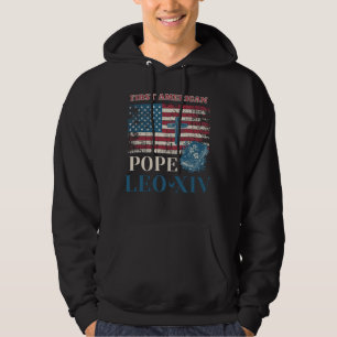 Eerste citaat van paus Leo XIV Katholieke Kerk Hoodie