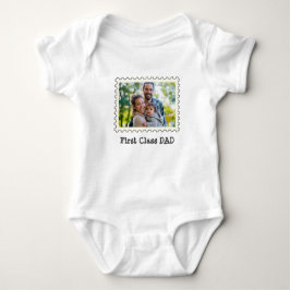 EERSTE CLASS DAD Beste vader aangepaste horizontal Romper