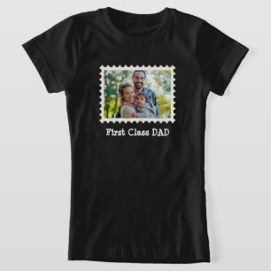 EERSTE CLASS DAD Beste vader aangepaste horizontal T-shirt