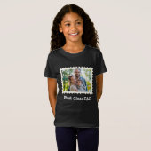 EERSTE CLASS DAD Beste vader aangepaste horizontal T-shirt (Voorkant volledig)